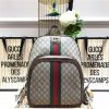 Gucci Lady Web Tan Suede Replica Shoulder Bags