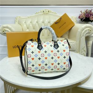 Louis Vuitton Game On Replica Speedy Bandouliere 25 (Varied Colors)