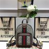 Gucci Night Courrier Soft GG Supreme Carry-on Duffle