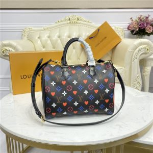 Louis Vuitton Game On Replica Speedy Bandouliere 25 (Varied Colors)