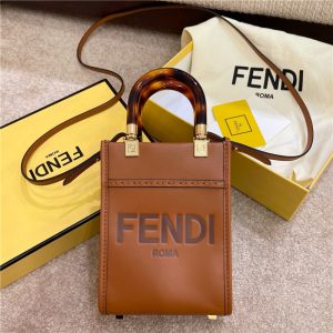 Fendi Sunshine Mini Shopper (Varied Colors)