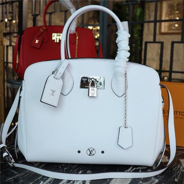 Louis Vuitton Milla MM Craie White