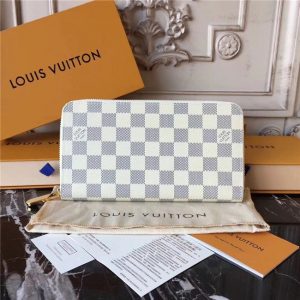 Louis Vuitton Damier Azur Zippy Replica Organizer