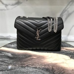 YSL Medium LOULOU Chain Bag “Y” Matelasse Leather (Varied Colors)