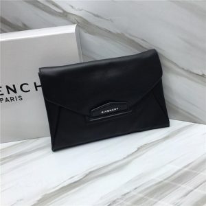 Givenchy Antigona Envelope Clutch Grained Leather (Varied Colors)