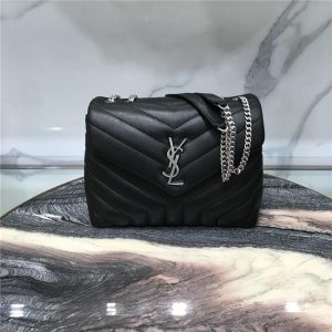 YSL Small LOULOU Chain Bag “Y” Matelasse Leather (Varied Colors)