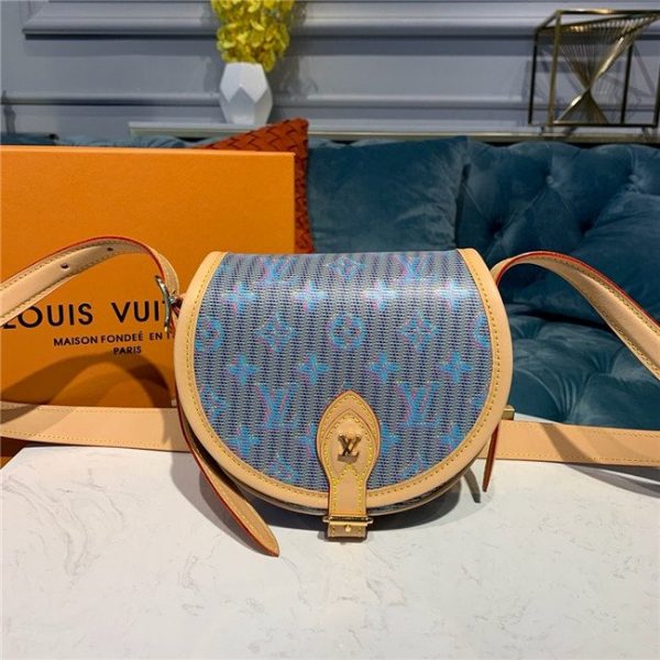 Louis Vuitton Tambourin Small Round Lightweight Cross Shoulder Bag (Varied Colors)