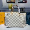 LV Crafty Neverfull MM Creme Caramel