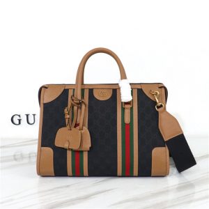 Gucci Medium Canvas Top Handle Bag (Varied Colors)