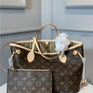 Louis Vuitton Neverfull PM Monogram Replica Canvas Bag (Varied Colors)