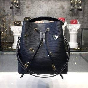Louis Vuitton NeoNoe Epi leather Love Lock Noir