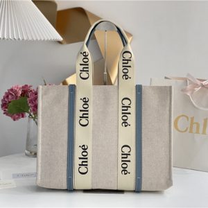 Chloe Large Woody Tote (Varied Colors)