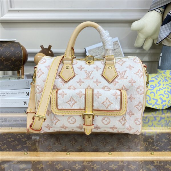 Louis Vuitton Speedy Replica Bandouliere 25 Beige