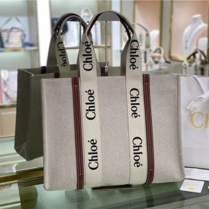 Chloe Large Woody Tote (Varied Colors)