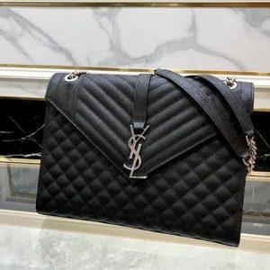 Yves Saint Laurent Large Envelope Chain Bag (Varied Colors)