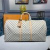 Louis Vuitton Cosmetic Case Damier Azur Replica Canvas GM