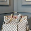 Louis Vuitton Neverfull MM Gray Denim