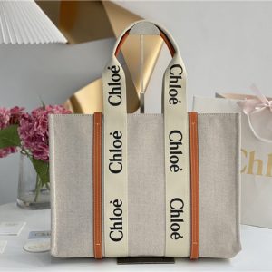 Chloe Large Woody Tote (Varied Colors)