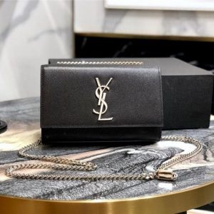 YSL Kate Small in Grain De Poudre Embossed Leather (Varied Colors)