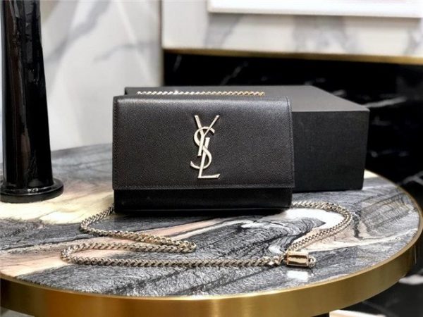 YSL Kate Small in Grain De Poudre Embossed Leather (Varied Colors)