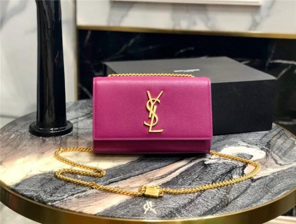 YSL Kate Small in Grain De Poudre Embossed Leather (Varied Colors)