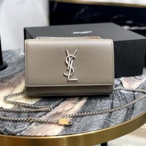 YSL Kate Small in Grain De Poudre Embossed Leather (Varied Colors)