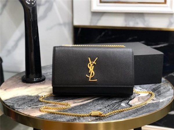YSL Kate Medium in Grain De Poudre Embossed Leather (Varied Colors)