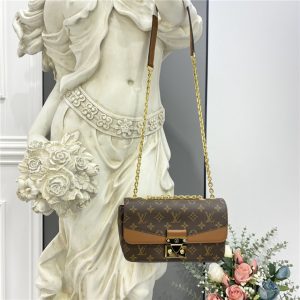 Louis Vuitton Marceau Chain Handbag Caramel