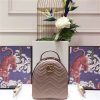 Gucci GG Marmont Quilted Leather Replica Backpack (Varied Colors)