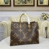 Louis Vuitton Double Zip Pochette Bicolor Monogram Empreinte Leather