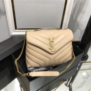 YSL Small LOULOU Chain Bag “Y” Matelasse Leather (Varied Colors)