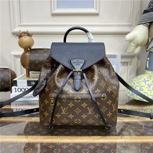 Louis Vuitton Montsouris Replica PM Black