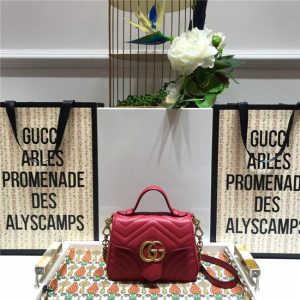 Gucci GG Marmont mini top Replica handle bag (Varied Colors)