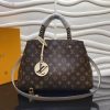 Louis Vuitton Beaumarchais Damier Ebene Venus Pink