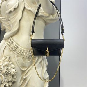 Louis Vuitton Padlock On Strap Replica Epi Leather Black