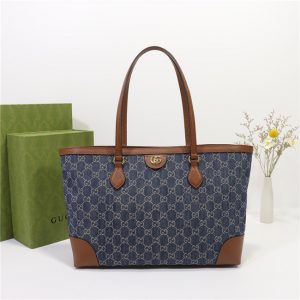 Gucci Ophidia Medium Tote With Web (Varied Colors)