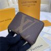 Louis Vuitton Zippy Wallet Vertical Damier Cobalt Canvas