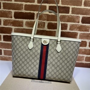 Gucci Ophidia Medium Tote With Web (Varied Colors)