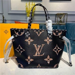 Louis Vuitton Neverfull Replica MM Black