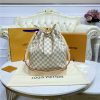 Louis Vuitton Croisette Compact Wallet Damier Ebene Lie De Vin