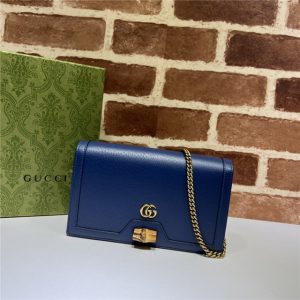 Gucci Diana Mini Bag Replica With Bamboo (Varied Colors)