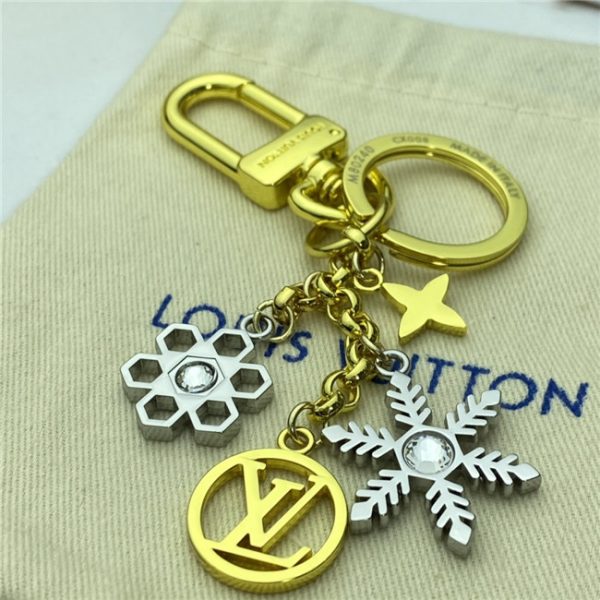 Louis Vuitton Snowflakes Bag Charm And Key Holder