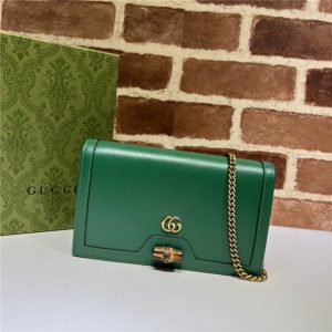 Gucci Diana Mini Bag Replica With Bamboo (Varied Colors)