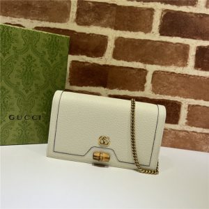 Gucci Diana Mini Bag Replica With Bamboo (Varied Colors)