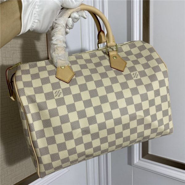 Louis Vuitton Replica Speedy 30 Replica Damier Azur Canvas Bags