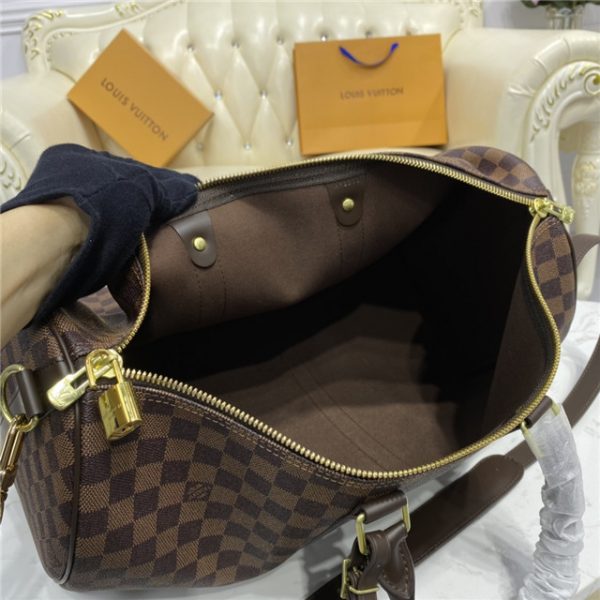 Louis Vuitton Damier Ebene Keepall Bandouliere 45