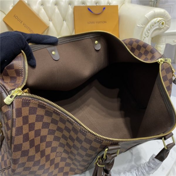 Louis Vuitton Keepall Bandouliere 55 Damier Canvas