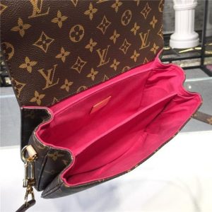 Louis Vuitton Pochette Metis Monogram Love Lock