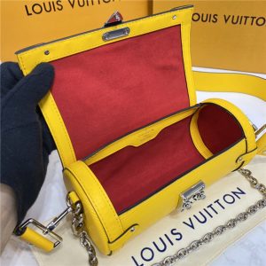 Louis Vuitton Papillon Trunk Epi Leather Yellow