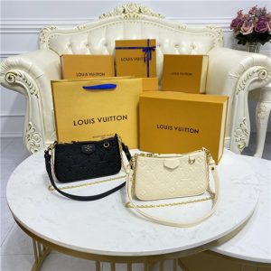 Louis Vuitton Easy Pouch On Strap Cream